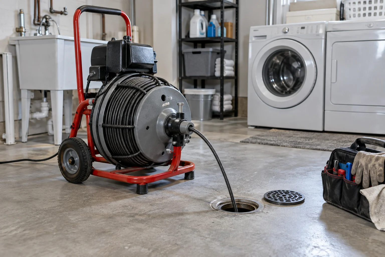 Drain Cleaning service illustration